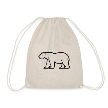 Polar bear - Drawstring Bag - nature - Front