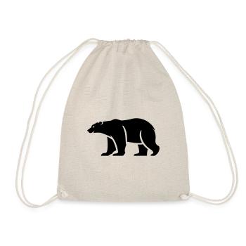 Polar bear - Drawstring Bag - nature - Front