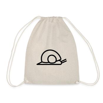 Snail - Drawstring Bag - nature - Front