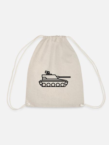 Panzer - Turnbeutel - Natur