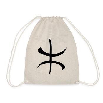 Amazigh Berber Flagge arabisches Maghreb-Symbol - Turnbeutel - Natur - Vorne