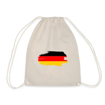 Germany Flag German Flag Used Look Homeland - Drawstring Bag - nature - Front
