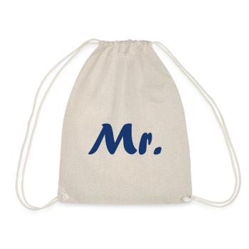 Mr - Drawstring Bag - nature - Front