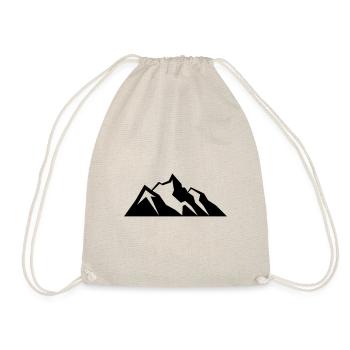 Mountain - Drawstring Bag - nature - Front