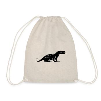 crocodile - Drawstring Bag - nature - Front
