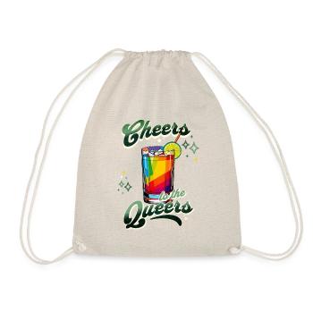 Cheers to the Queers - Turnbeutel - Natur - Vorne