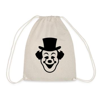Clown - Drawstring Bag - nature - Front