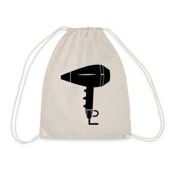 Hair dryer - Drawstring Bag - nature - Front