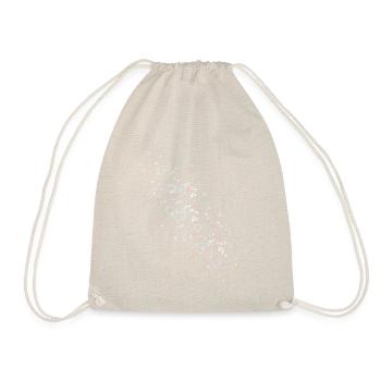 Stars, star, colorful stars, white stars - Drawstring Bag - nature - Front