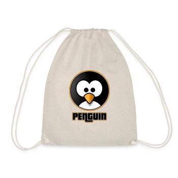 Penguin in ice - Pinguin im Eis - Turnbeutel - Natur - Vorne
