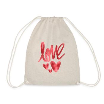 love, amour, love, love, love, love, love - Sac de sport léger - nature - Devant