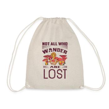 Mushroom pickers and mushroom friends - Drawstring Bag - nature - Front