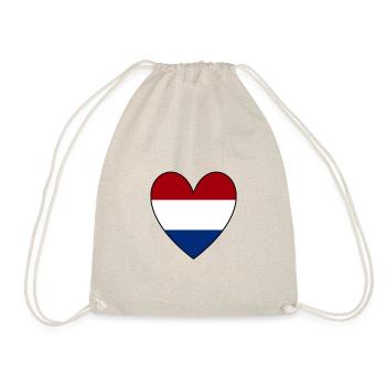 Pays-Bas Coeur - Sac de sport léger - nature - Devant