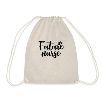 Future infirmière - Sac de sport léger - nature - Devant