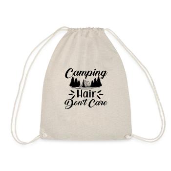 Hiking Hikers Camping funny saying - Drawstring Bag - nature - Front