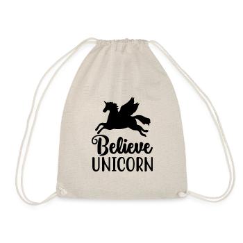Belief in Unicorn Unicorn - Drawstring Bag - nature - Front