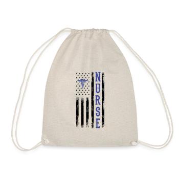Nurse - Drawstring Bag - nature - Front