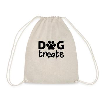 Dog Treats - Drawstring Bag - nature - Front