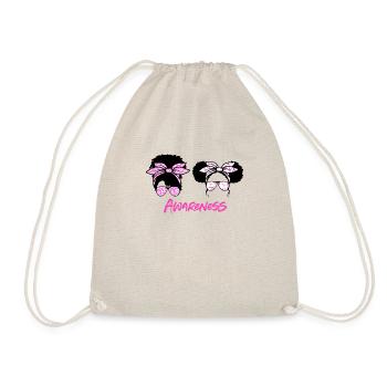 Breast Cancer Awareness - Drawstring Bag - nature - Front