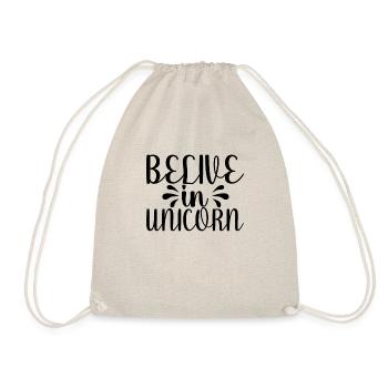 Belief in Unicorn Unicorn - Drawstring Bag - nature - Front