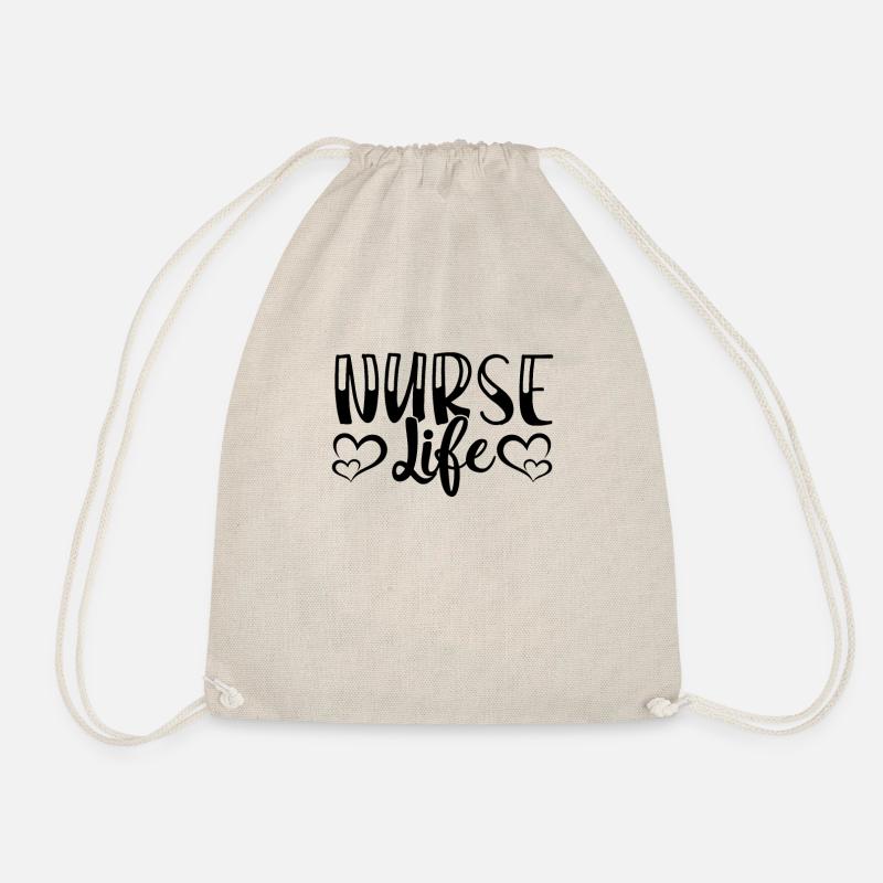 Nurse Life - Turnbeutel - Natur