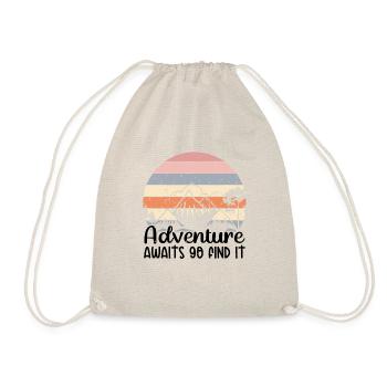 L’aventure vous attend, trouvez-la en randonnée - Sac de sport léger - nature - Devant