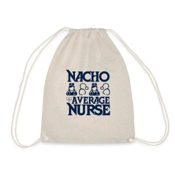 Nacho Infirmière moyenne - Sac de sport léger - nature - Devant