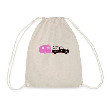 Camping Camper Nature dicton drôle - Sac de sport léger - nature - Devant
