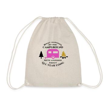Que se passe-t-il au camping Chemise de randonnée - Sac de sport léger - nature - Devant