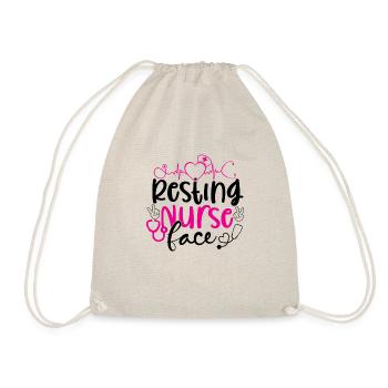 Resting Nurse Face - Turnbeutel - Natur - Vorne