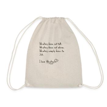 J’adore le whisky - Sac de sport léger - nature - Devant