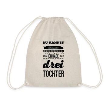 Me faire peur ? J’ai trois filles - Sac de sport léger - nature - Devant