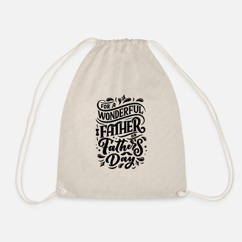 for a wondeful father on fathers day - Turnbeutel - Natur
