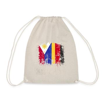 Drapeau de l’Allemagne des Philippines - Sac de sport léger - nature - Devant
