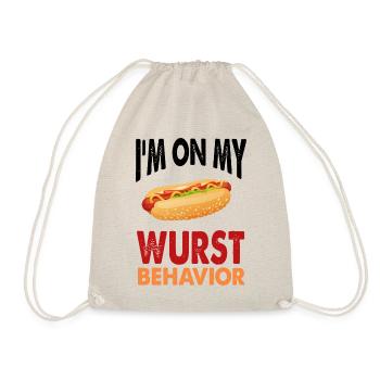 I like WURST and you? - Drawstring Bag - nature - Front