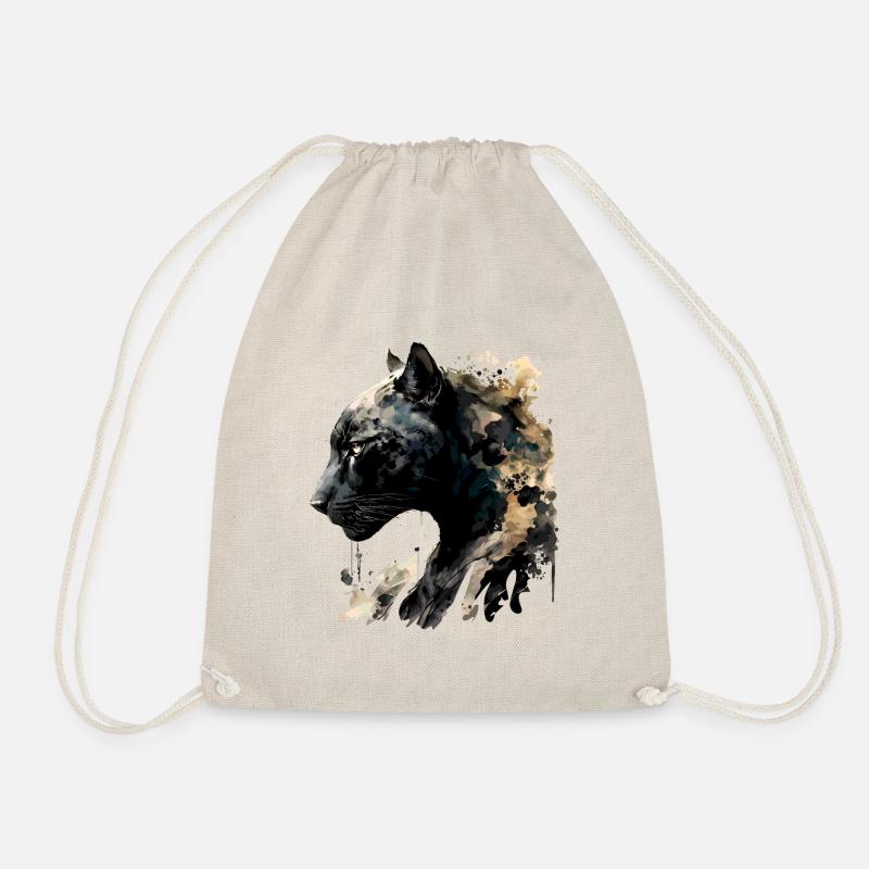 Panthère - Roi de la nature - Sac de sport léger - nature