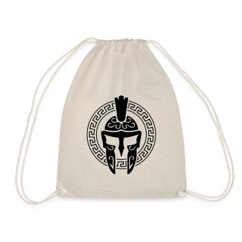 casque spartan symbole spartan sparta - Sac de sport léger - nature - Devant