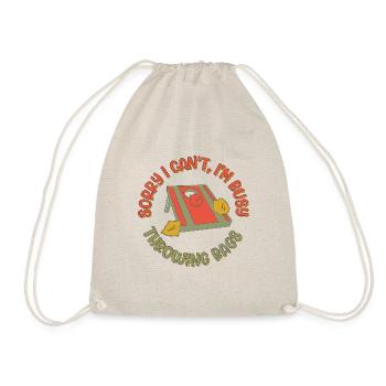 Sacs à lancer Ironic Sack Toss Cornhole Player - Sac de sport léger - nature - Devant