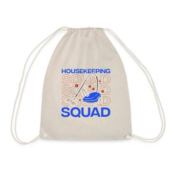 Housekeeping Squad Professioneller - Turnbeutel - Natur - Vorne