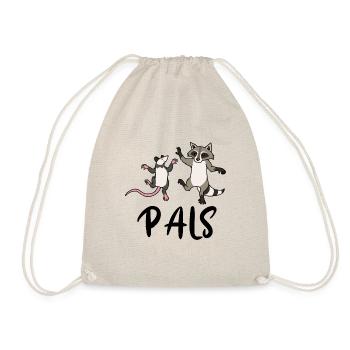 Raccoons and Opossum Pals Opossum Squad Wildlife - Drawstring Bag - nature - Front