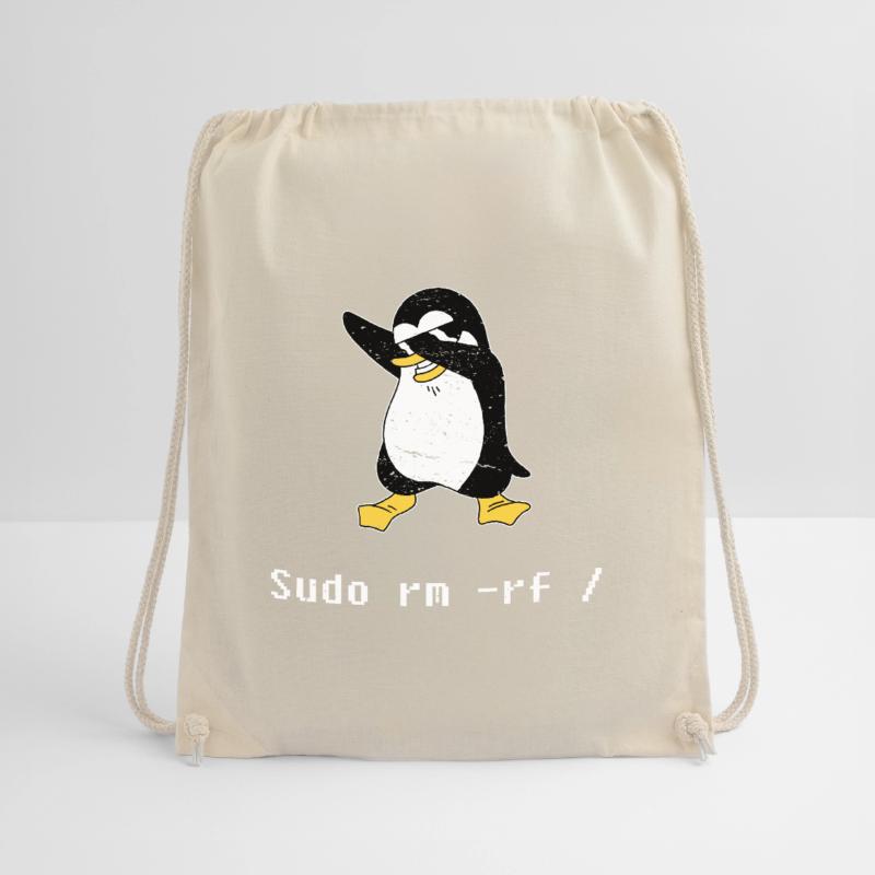 Sudo rm RF Admin Sysadmin Java Linux Geschenk Turnbeutel