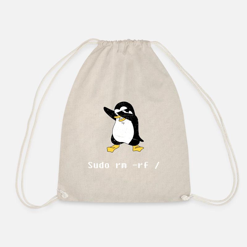 Sudo rm RF Admin Sysadmin Cadeau Java Linux - Sac de sport léger - nature