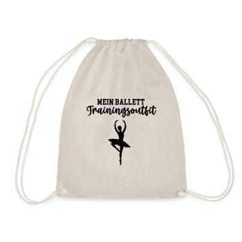 MEIN BALLETT TRAININGSOUTFIT Ballerina Ballet - Turnbeutel - Natur - Vorne