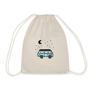 Van at night - Drawstring Bag - nature - Front