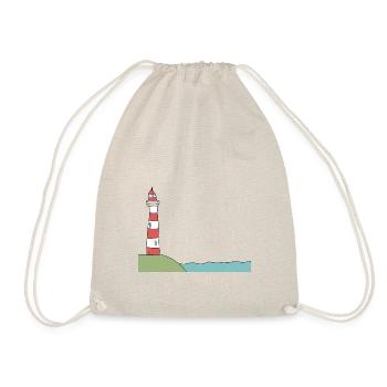 Lighthouse Sea - Drawstring Bag - nature - Front