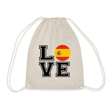 Amour Espagne / Liebe Espagne Pays Pays - Sac de sport léger - nature - Devant