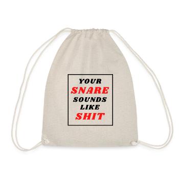 Votre caisse claire sonne comme ... - Sac de sport léger - nature - Devant