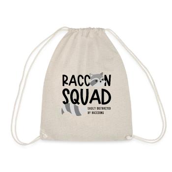 Raccoon Squad Ironic Saying Team Racoon - Sac de sport léger - nature - Devant