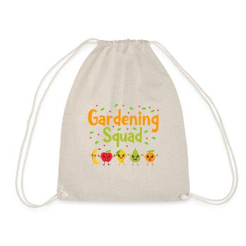 Jardinier mignon, amateur de légumes, amoureux de - Sac de sport léger - nature - Devant