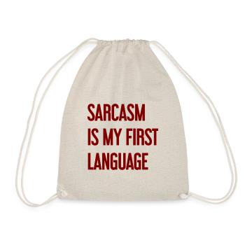 Sarcasme Pro - Sac de sport léger - nature - Devant